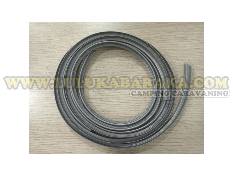 Canto T semiperfilado gris plata 2 m. (RASTRO)